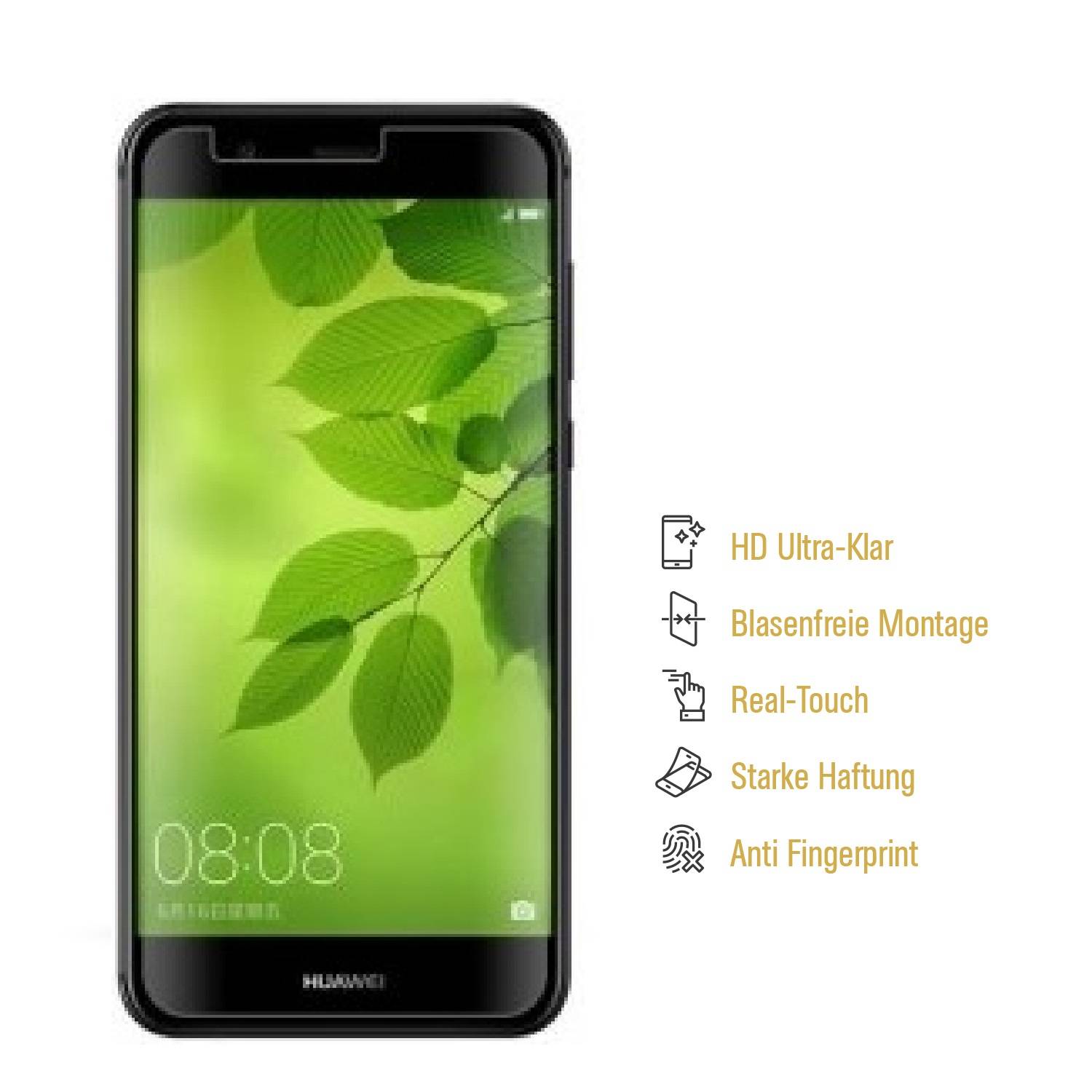 3x Displayschutzfolie für Huawei Nova 2 Plus Displayfolie Schutzfolie HD KLAR
