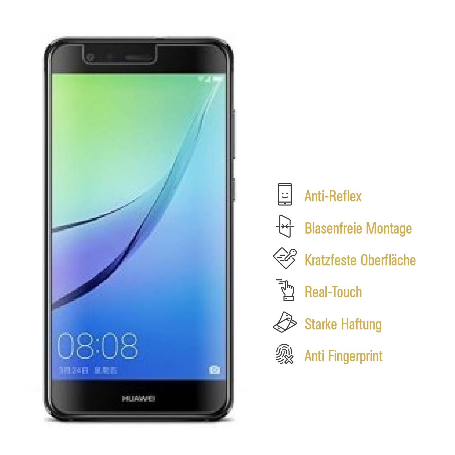 3x Panzerfolie für Huawei Nova Lite ANTI-SCHOCK Displayschutzfolie MATT