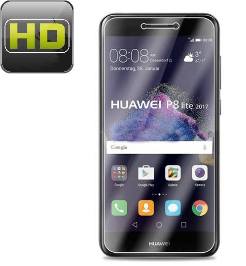 2x Displayschutzfolie für Huawei P8 Lite 2017 Displayfolie Schutzfolie HD KLAR