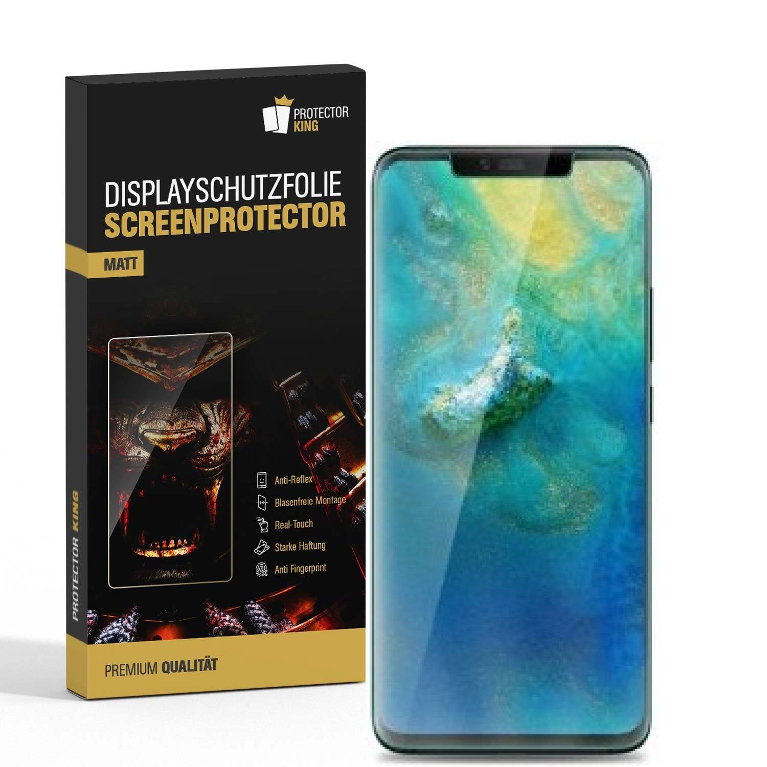 2x Displayschutzfolie für Huawei Mate 20 Lite Displayfolie Schutzfolie MATT