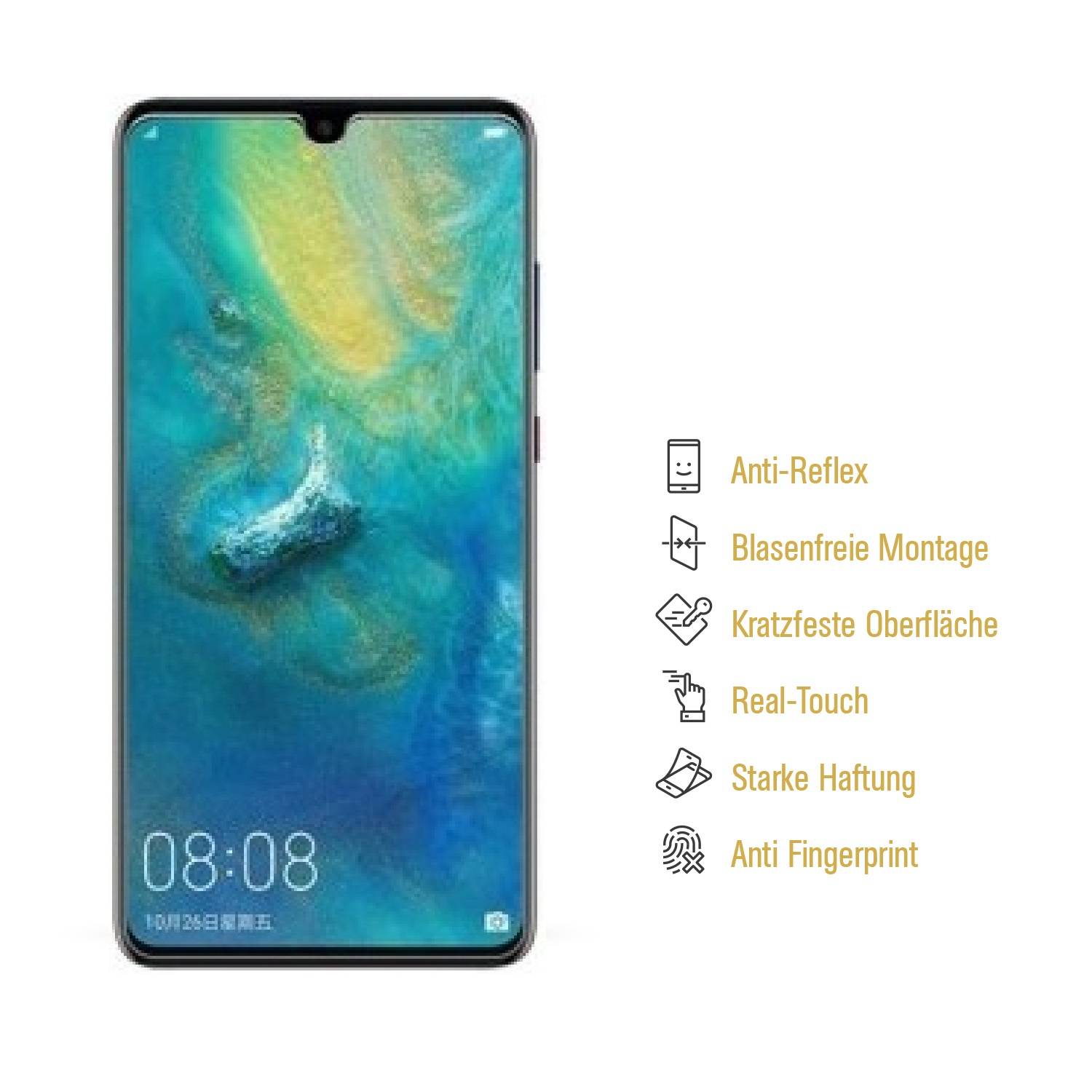 3x Panzerfolie für Huawei Mate 20X ANTI-SCHOCK Displayfolie Schutzfolie MATT