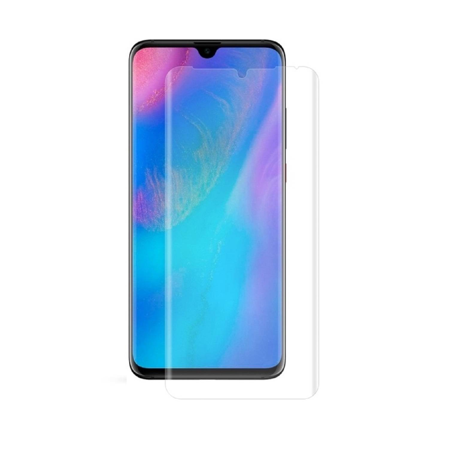 3x Displayfolie für Huawei P30 Pro FULL COVER CURVED Displayschutzfolie HD KLAR