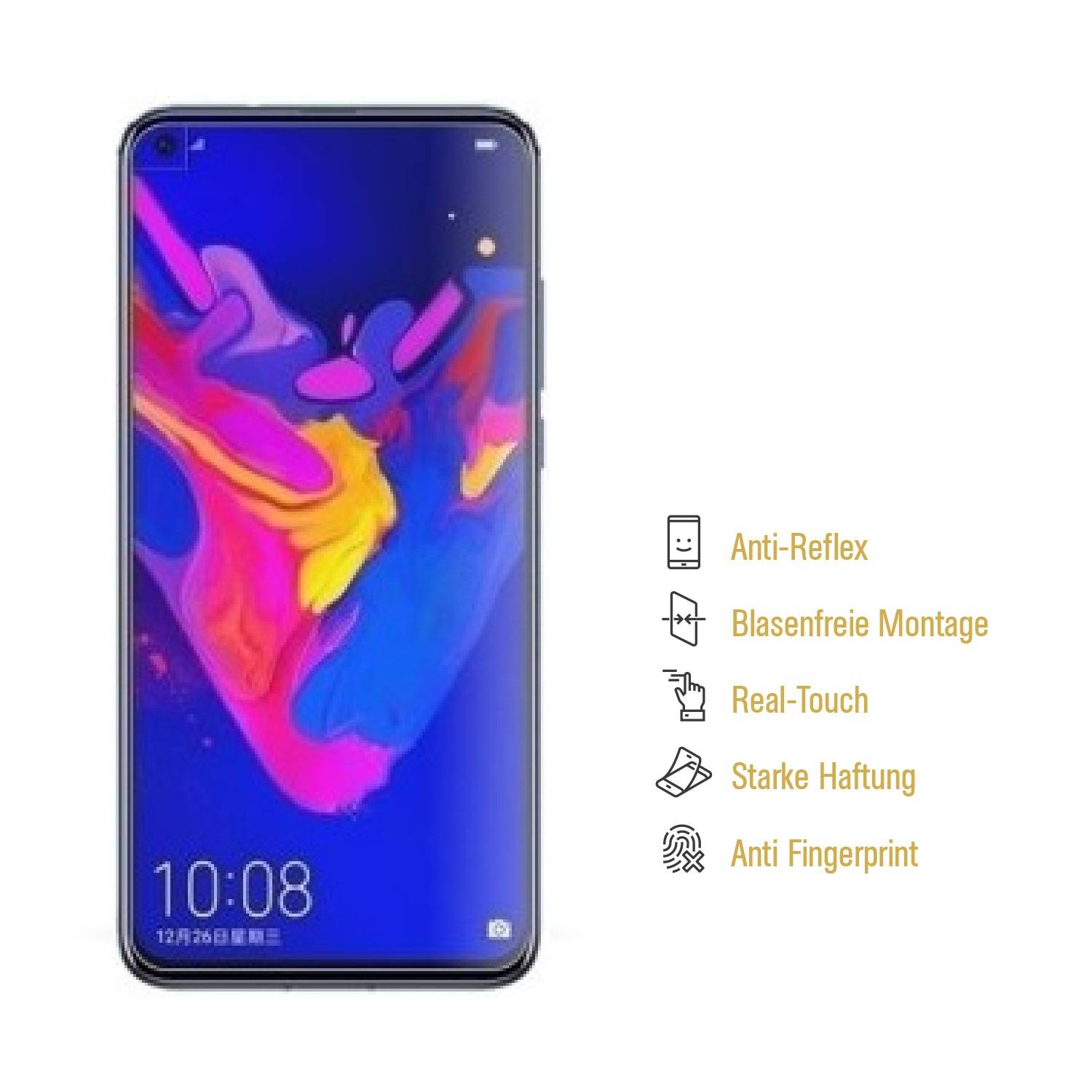 3x Displayschutzfolie für Huawei Nova 4 ANTI-REFLEX Displayfolie Schutzfolie MATT