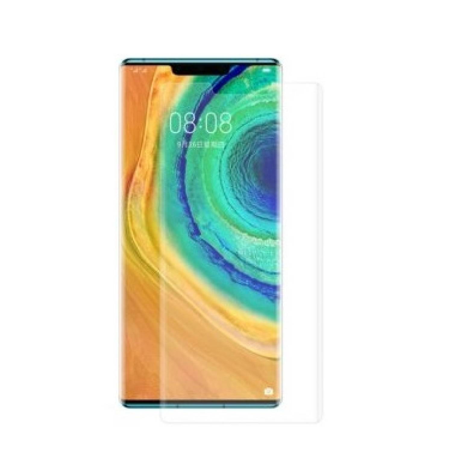 2x 9H Hartglas für Huawei Mate 30 Pro FULL CURVED Displayschutz Schutzglas Schutzfolie Panzerfolie Panzerglas Displayglas Tempered Glasfolie