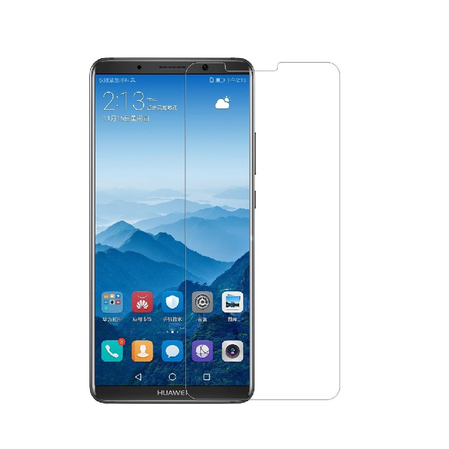 2x Displayfolie für Huawei Mate 10 Pro FULL COVER Displayschutzfolie ULTRA KLAR