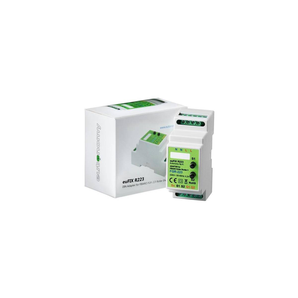 EUT_EUFIXR223 - euFIX R223 DIN-Adapter (mit Button)