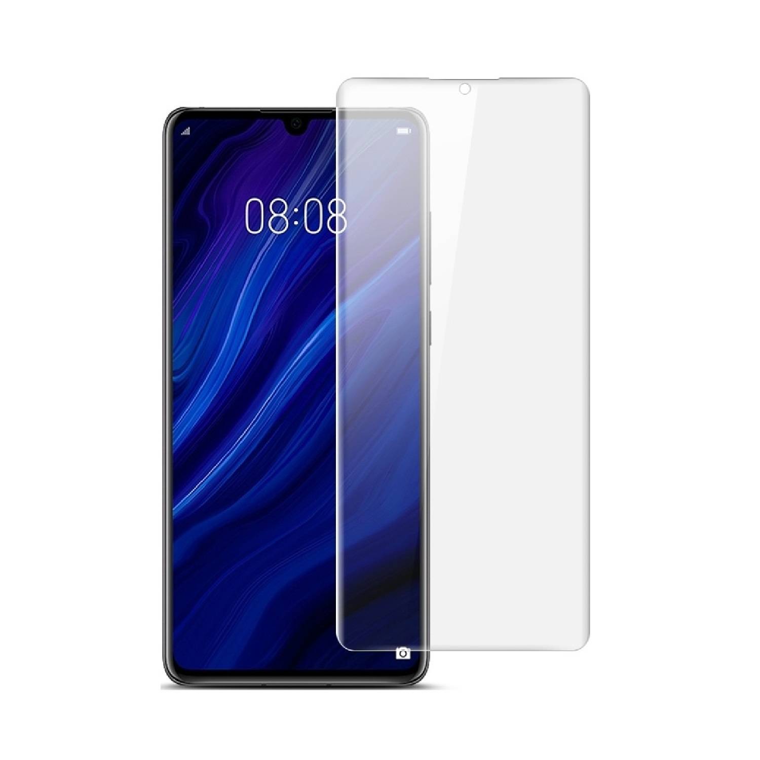 2x Hydrogel-Glass für Huawei P30 Selbstheilend für Micro Kratzer 3D KLAR Panzerfolie Displayschutz Schutzfolie Screen-Protector