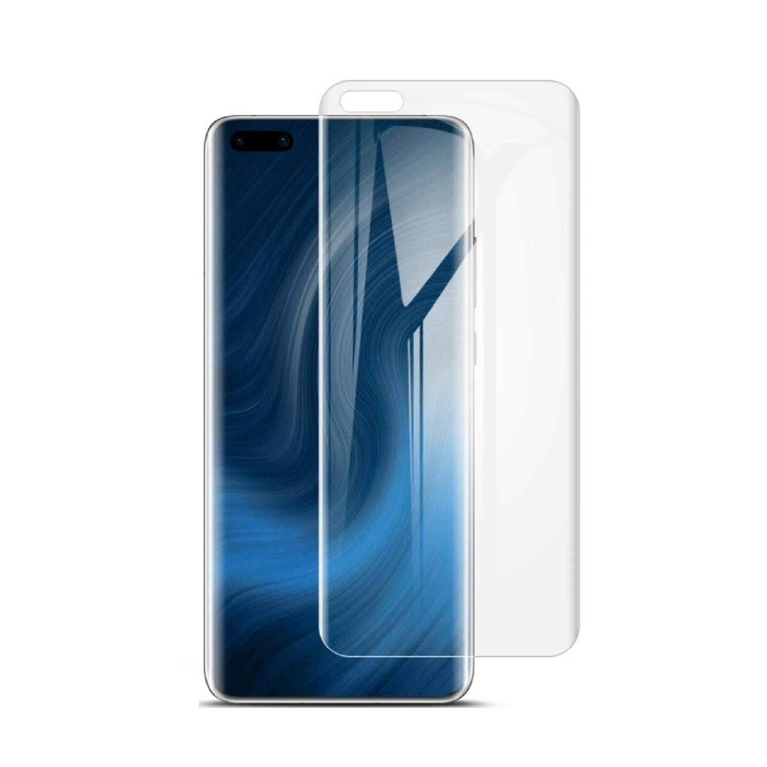2x Panzerfolie für Huawei P40 Pro FULL COVER Displayschutz Displayfolie HD KLAR