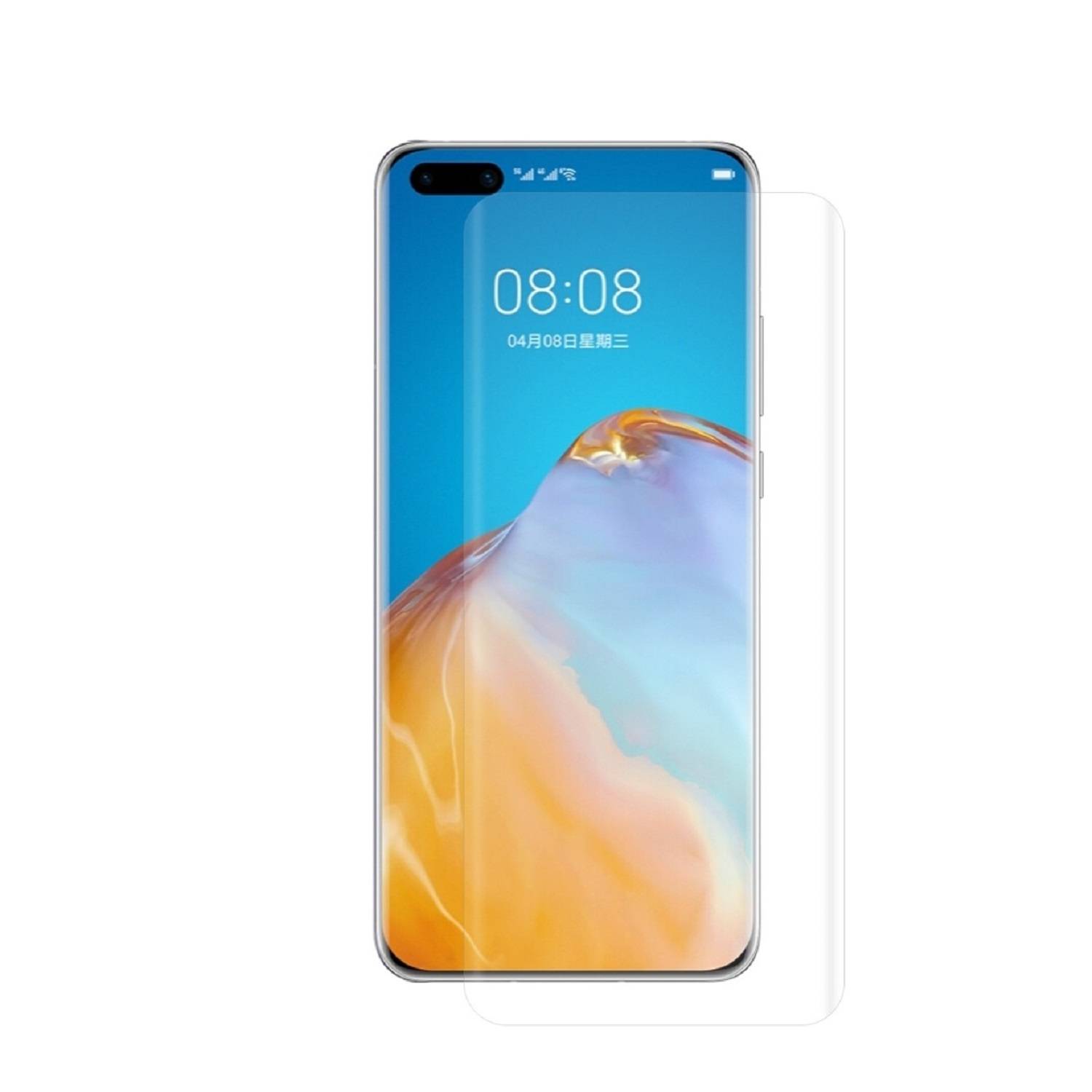 2x 9H Panzerglas für Huawei P40 Pro FULL CURVED Displayschutz Schutzglas Panzerfolie Schutzfolie Displayglas Hartglas echtes Tempered