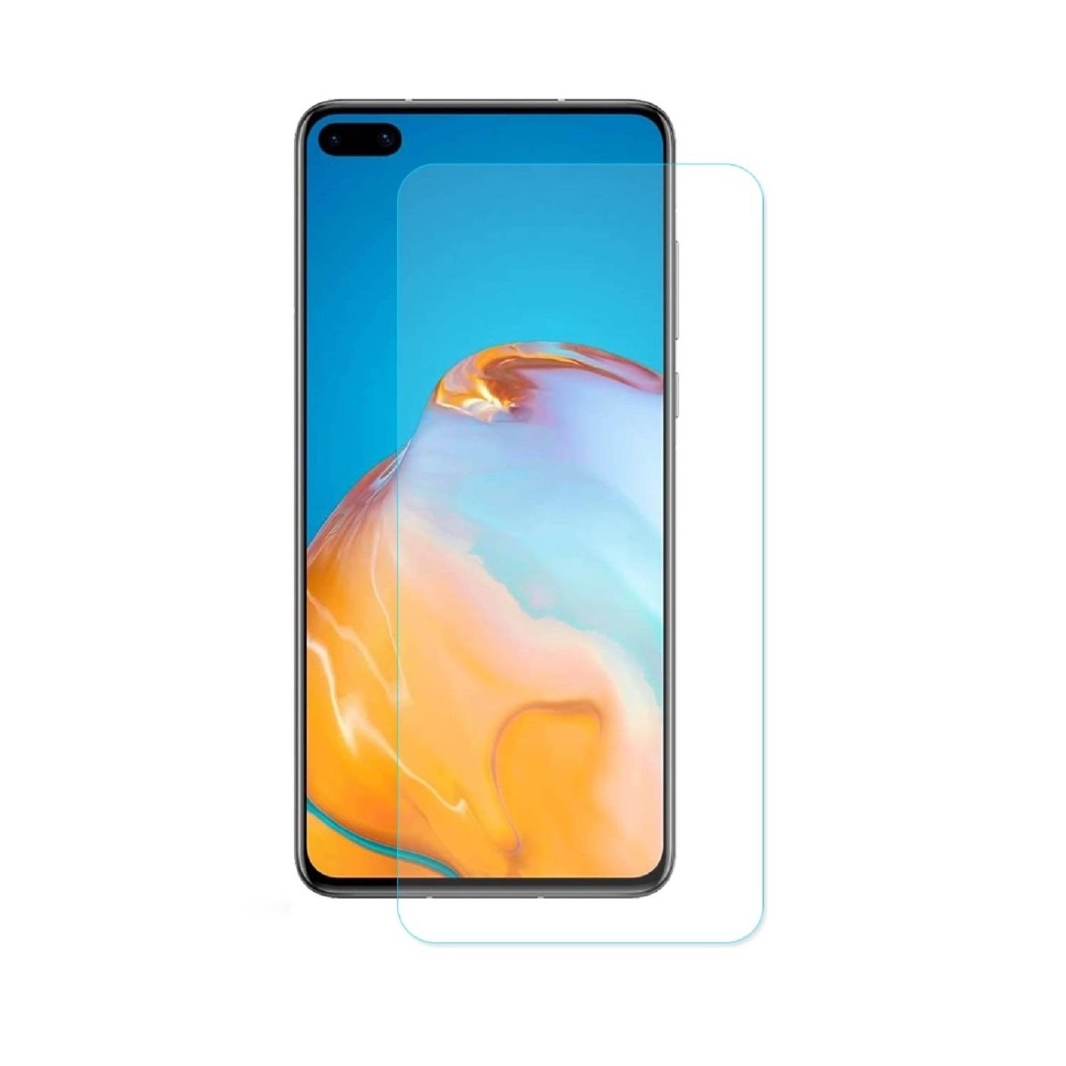 3x 9H Panzerglas für Huawei P40 Displayschutz Panzerfolie Schutzfolie Hartglas Schutzglas Displayglas Tempered Glasfolie Sicherheitsglas Echtglas