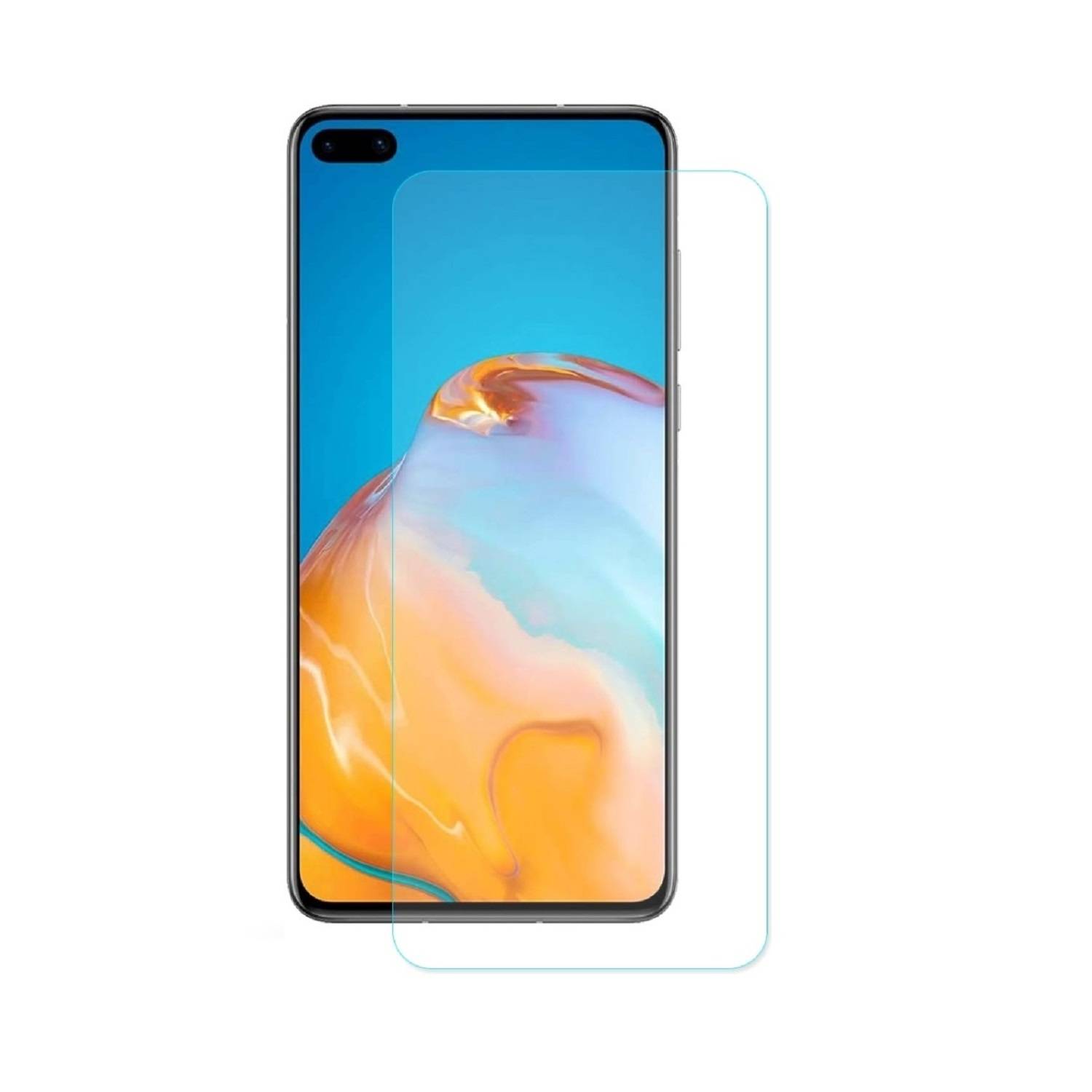 6x Panzerfolie für Huawei P40 ANTI-SHOCK Displayschutz Schutzfolie HD-KLAR PET Kunststoff