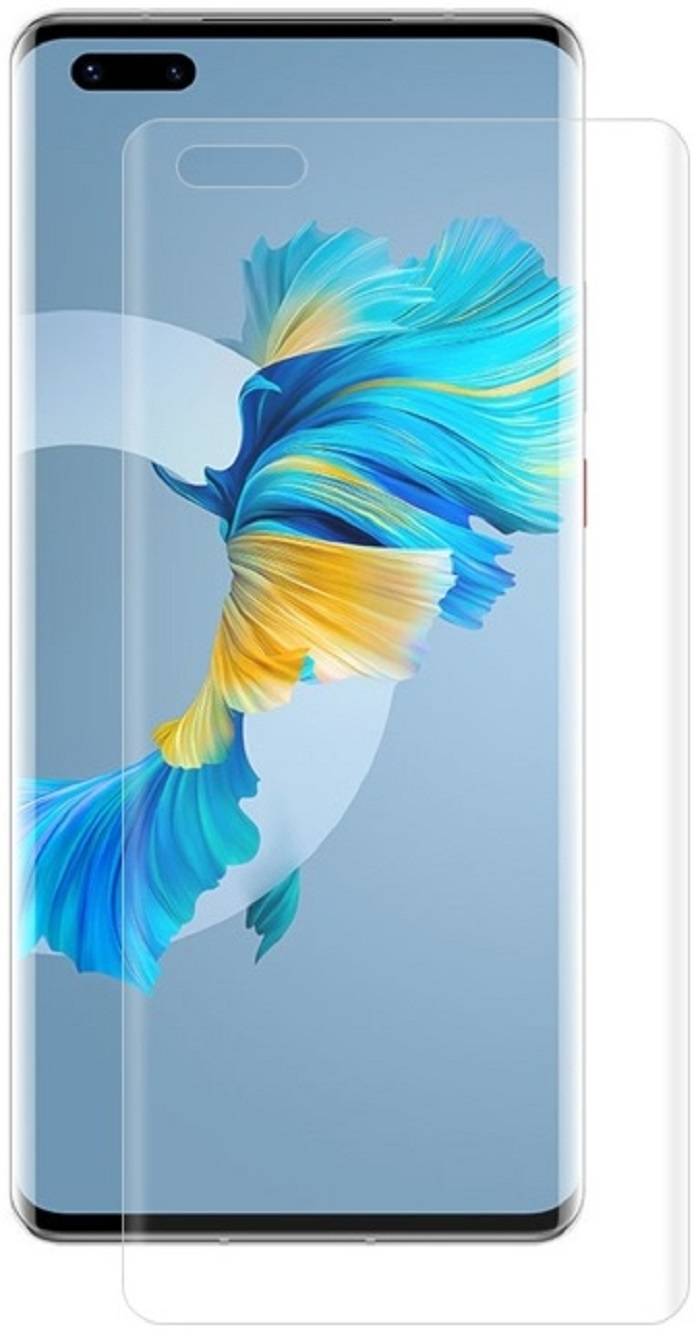 6x Displayfolie für Huawei Mate 40 Pro FULL COVER Displayschutzfolie HD KLAR
