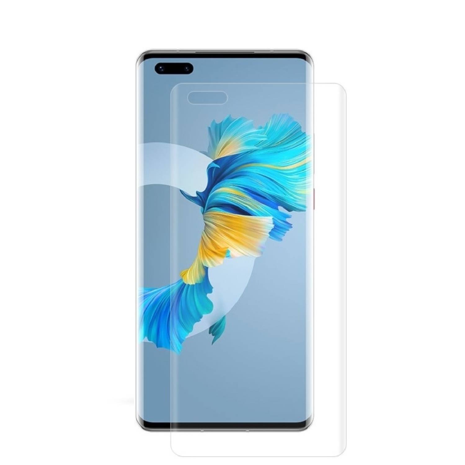 4x Panzerfolie für Huawei Mate 40 FULL COVER Displayschutzfolie Schutzfolie MATT