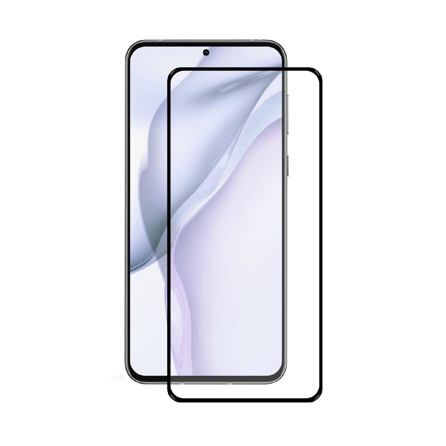 6x 9H Panzerglas für Huawei P50 FULL COVER Displayschutz Schutzglas Hartglas Schutzfolie Panzerfolie KLAR Tempered echtes Displayglas Glasfolie