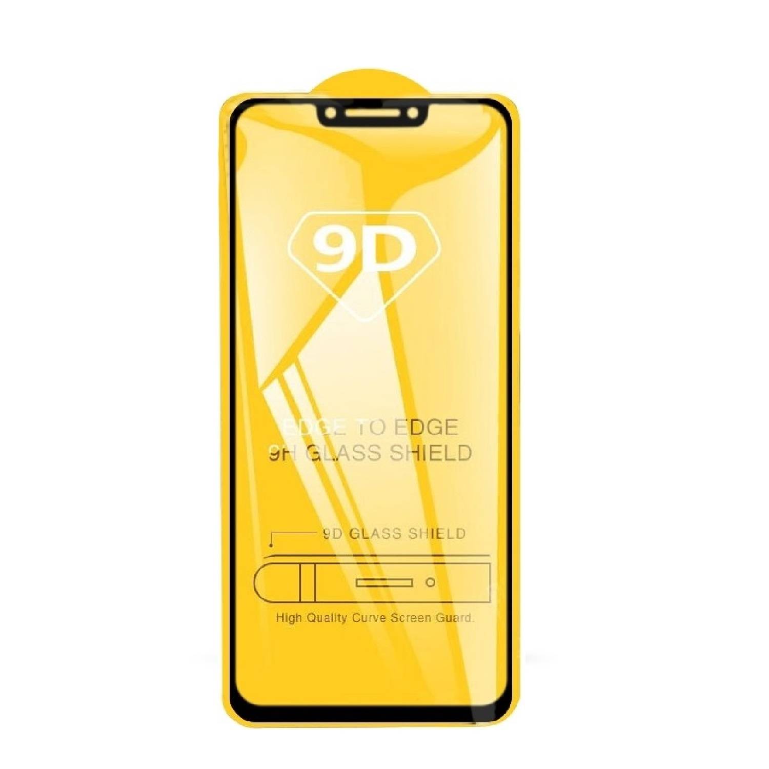 2x 9H Hartglas für Huawei Mate 20 Lite FULL COVER Panzerfolie Displayschutz Schwarz Panzerglas Schutzglas