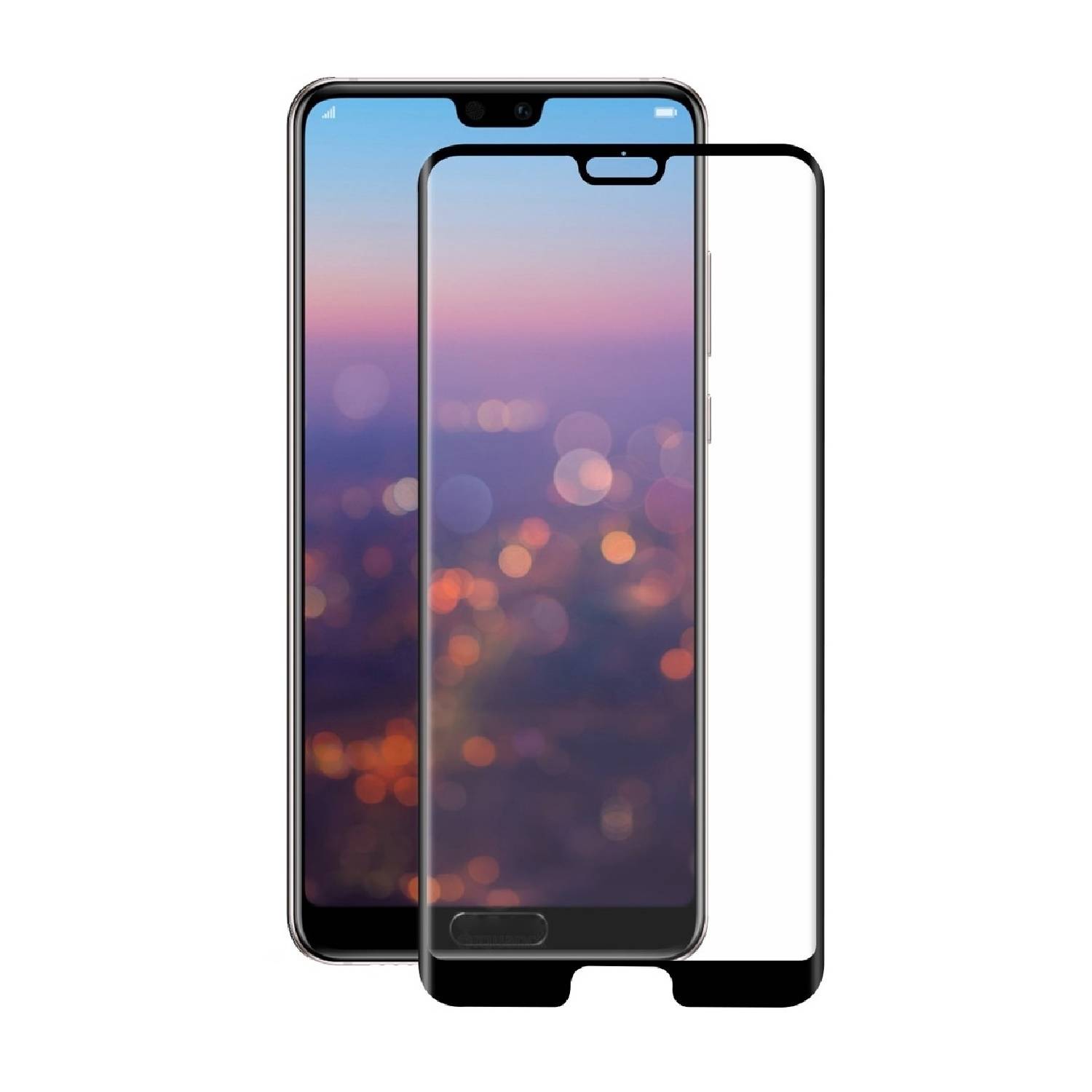 2x 9D Keramik-Glass für Huawei P20 Pro FULL COVER 3D KLAR Panzerfolie Displayschutz Schutzfolie Ceramic Screen-Protector