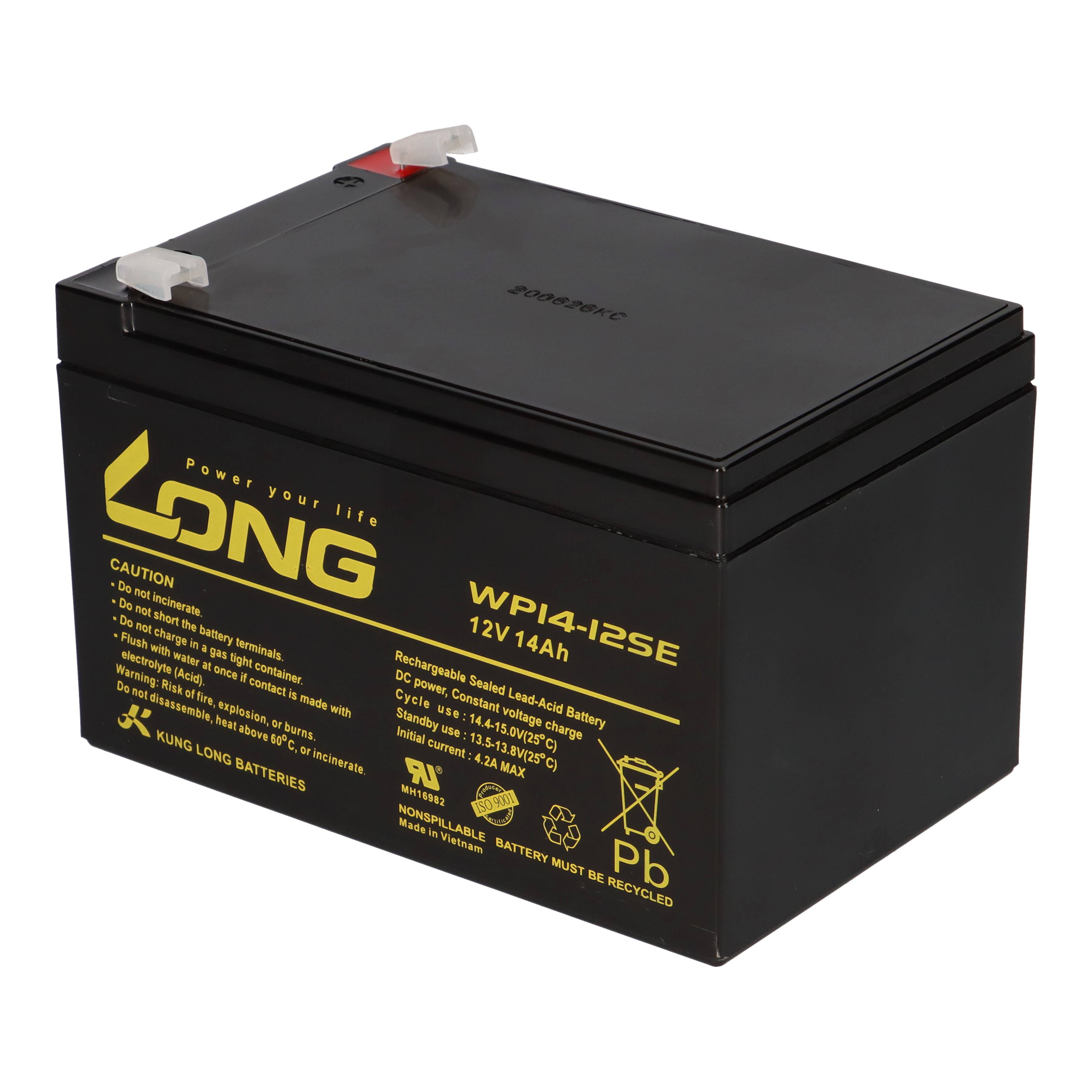 Kung Long WP14-12SE Akku-Satz 36V 14Ah für 1000 Turbo – 3x 12V AGM