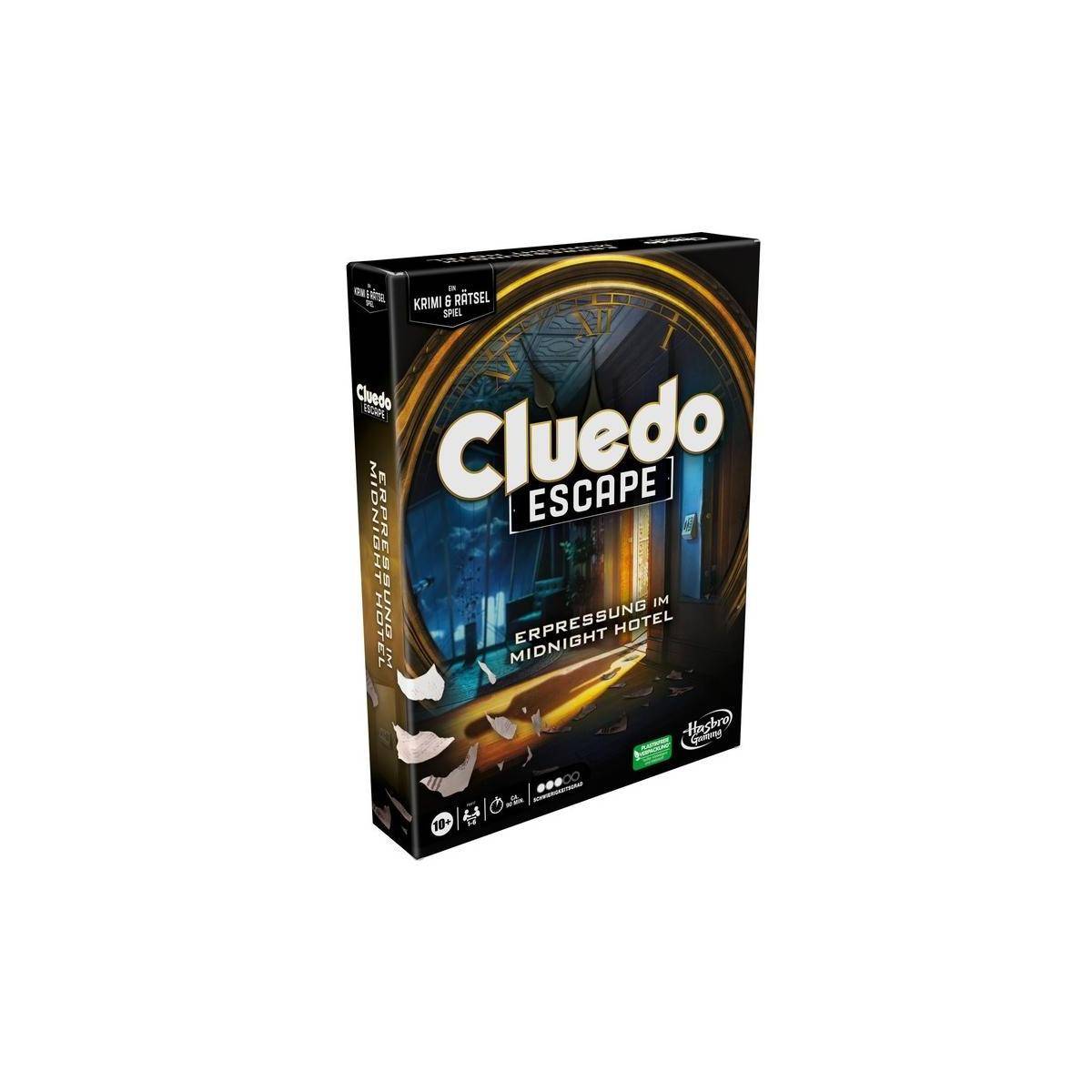 HASD0081 - Cluedo Escape: Erpressung im Midnight Hotel, ab 10 Jahren (DE-Ausgabe)