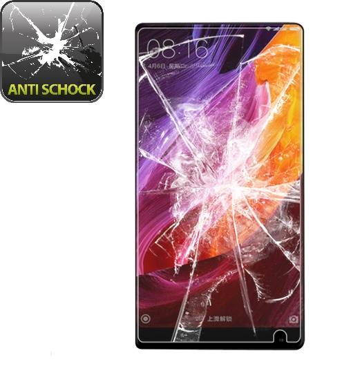 2x Panzerfolie für Xiaomi Mi Mix ANTI-SCHOCK Displayschutzfolie HD ULTRA KLAR