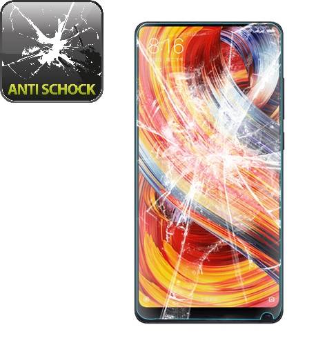 3x Panzerfolie für Xiaomi Mi Mix 2 ANTI-SCHOCK Displayschutzfolie HD ULTRA KLAR