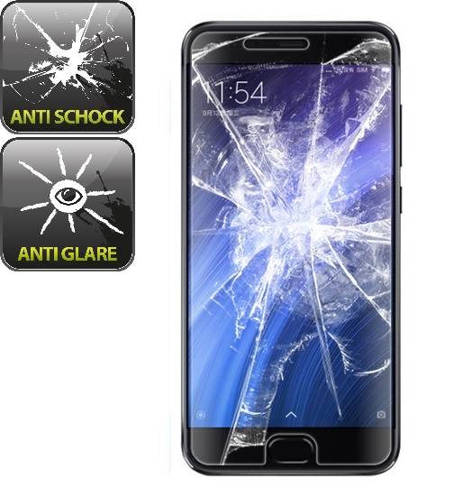 6x Panzerfolie für Xiaomi Mi Note 3 ANTI-SCHOCK Displayschutzfolie MATT