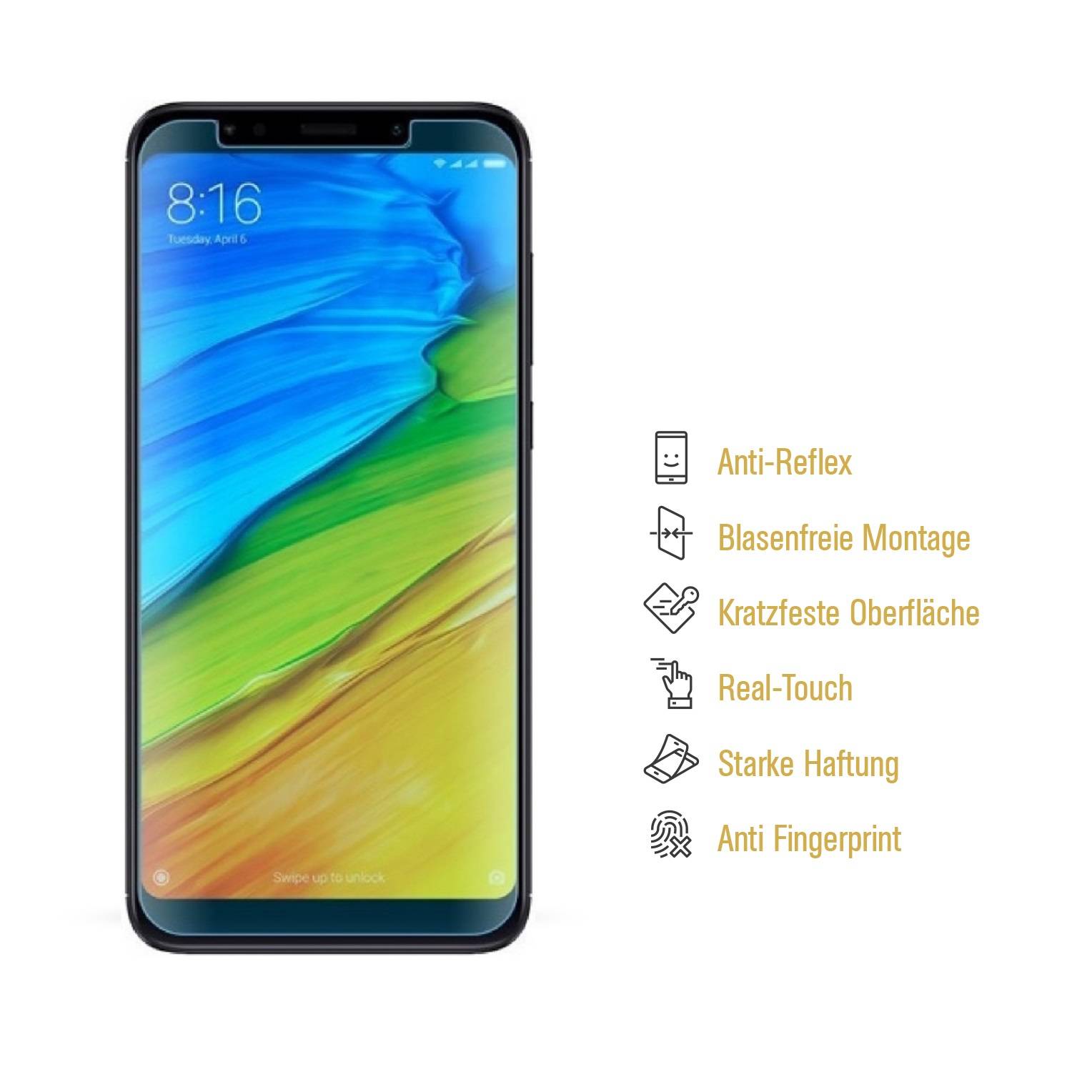 4x Panzerfolie für Xiaomi Redmi 5 Plus ANTI-SCHOCK Displayschutzfolie MATT