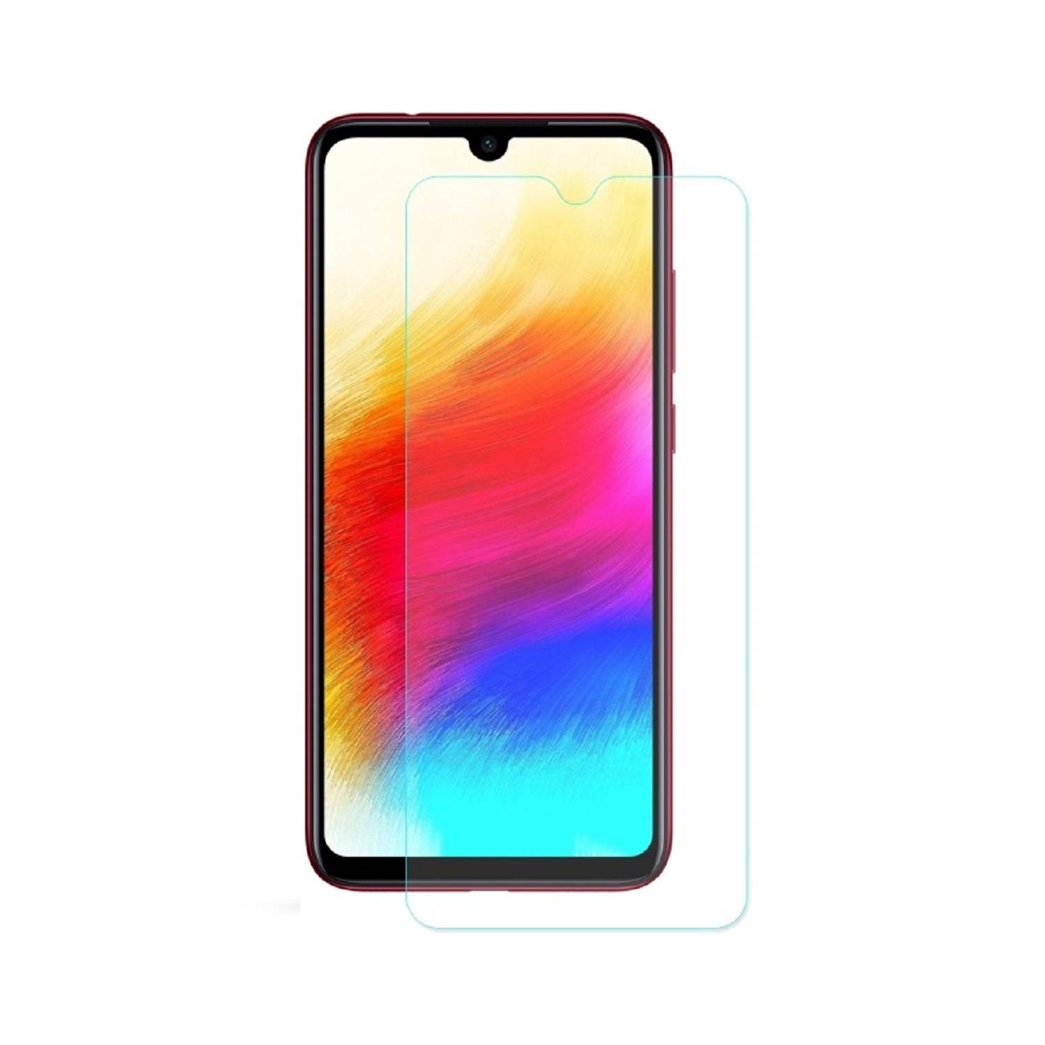 1x 9H Hartglas für Xiaomi Redmi Note 7 Panzerfolie Displayglas Schutzglas KLAR Panzerglas Schutzfolie