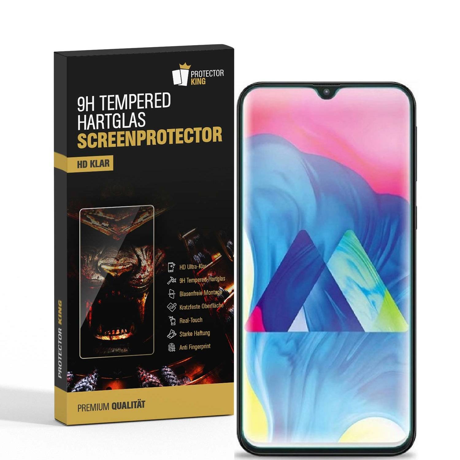 6x 9H Hartglas für Xiaomi Mi 9 Panzerfolie Displayschutz Schutzfolie KLAR Panzerglas Schutzglas Displayglas Glasfolie