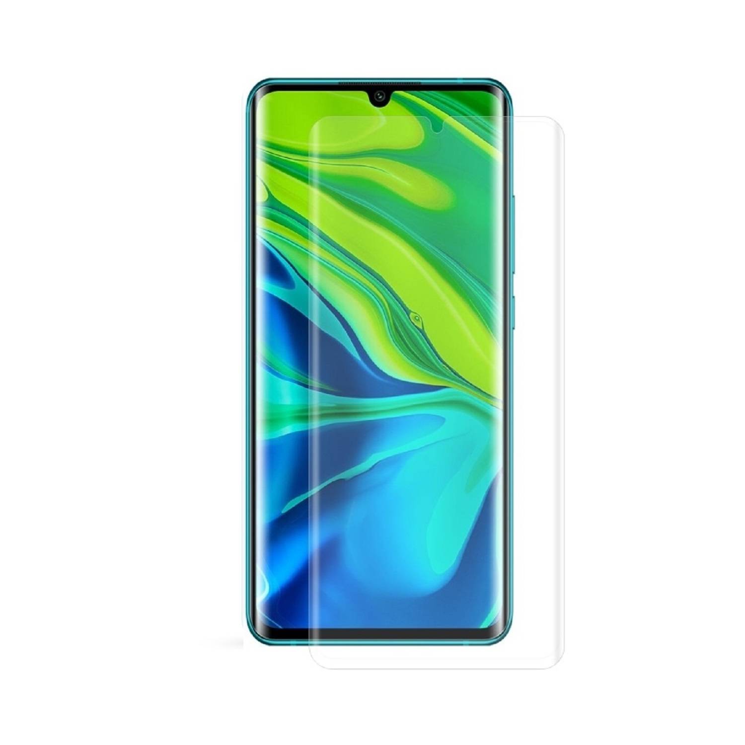 1x 9H Hartglas für Xiaomi Mi Note 10 FULL CURVED Displayschutz Panzerfolie Schutzfolie Panzerglas Schutzglas Displayglas Tempered Glasfolie