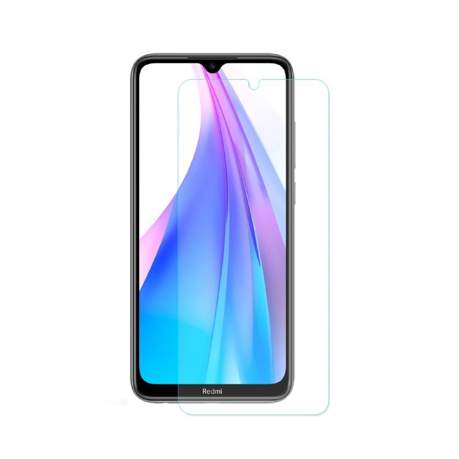 6x Panzerfolie für Xiaomi Mi Note 8 ANTI-SCHOCK Displayschutz Displayfolie MATT