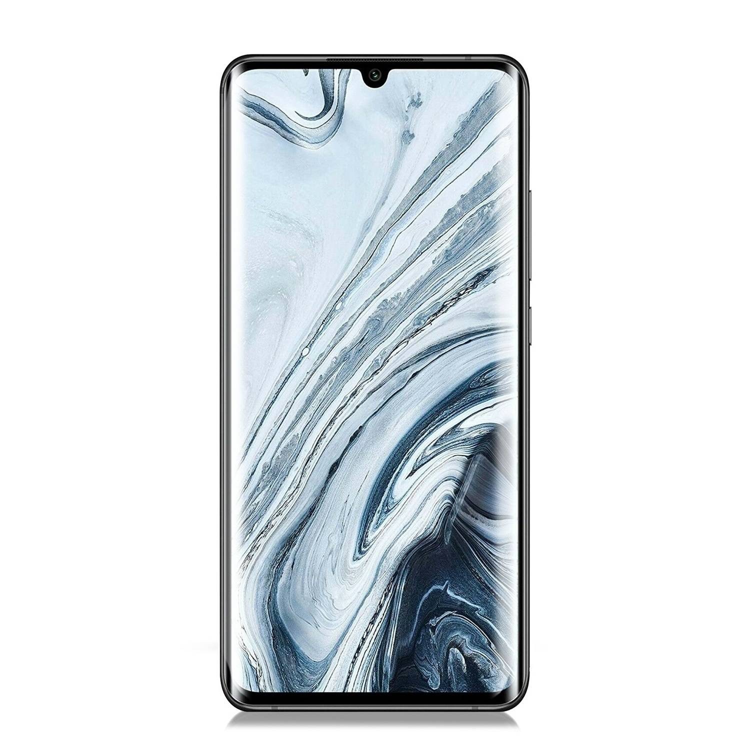 4x UV-Liquid 9H Panzerglas für Xiaomi Mi Note 10 3D KLAR echtes Tempered Panzerhartglas Schutzglas Displayschutz Panzerfolie Schutzfolie Screen