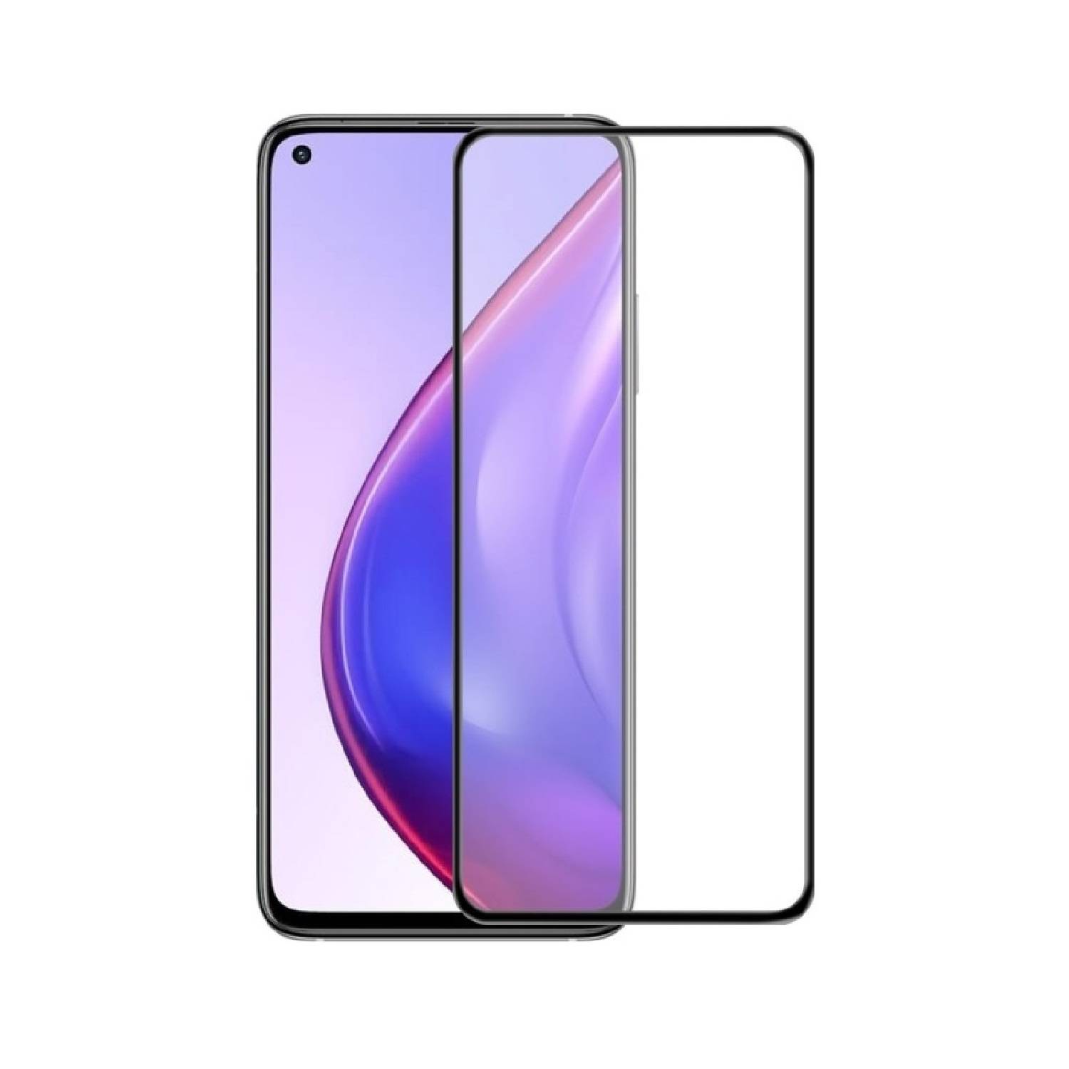 6x 9H Hartglas für Xiaomi Mi 10T FULL COVER Panzerfolie Displayschutz Schwarz HD Panzerglas Schutzglas Schutzfolie