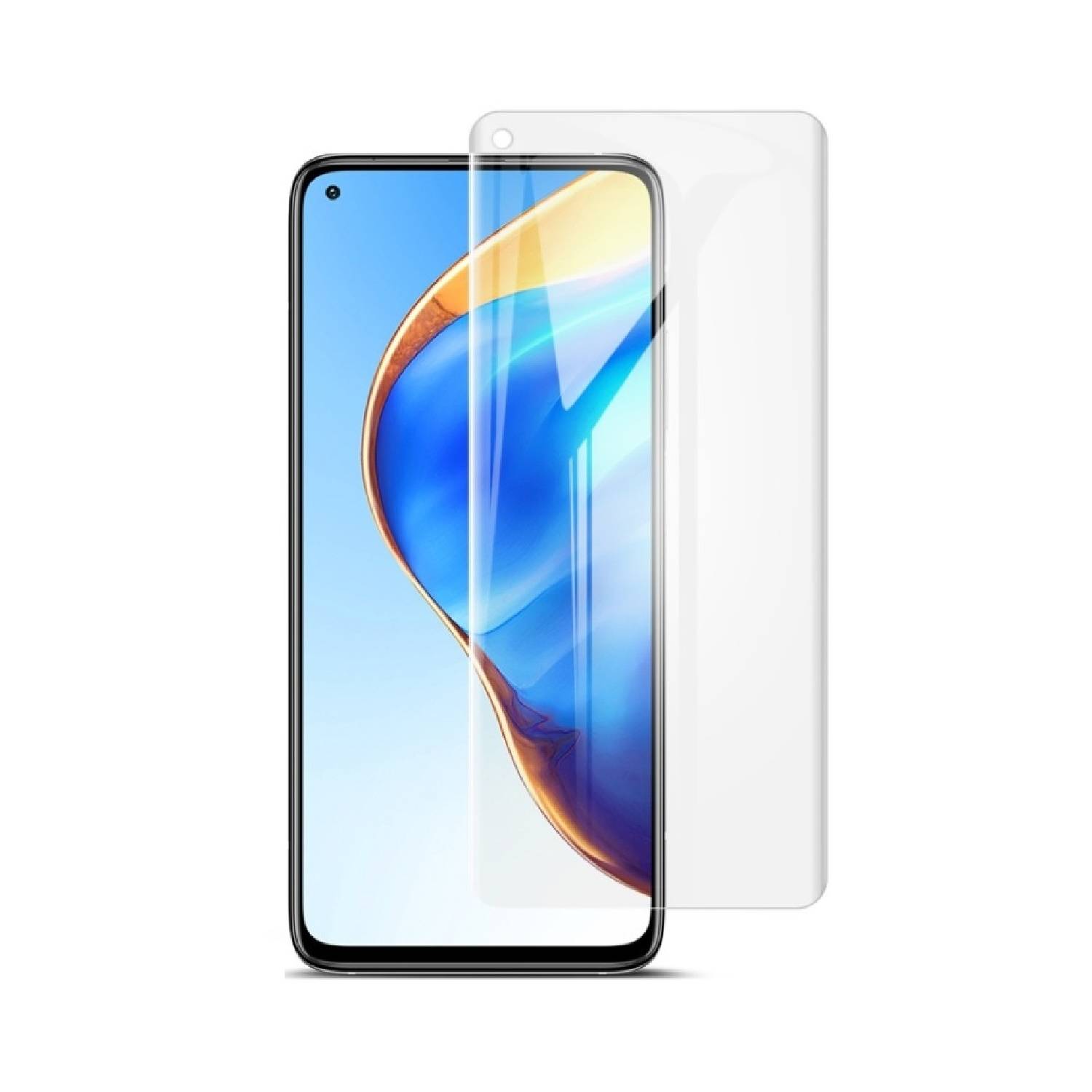 2x Panzerfolie für Xiaomi Mi 10T FULL COVER Displayschutz Schutzfolie HD KLAR