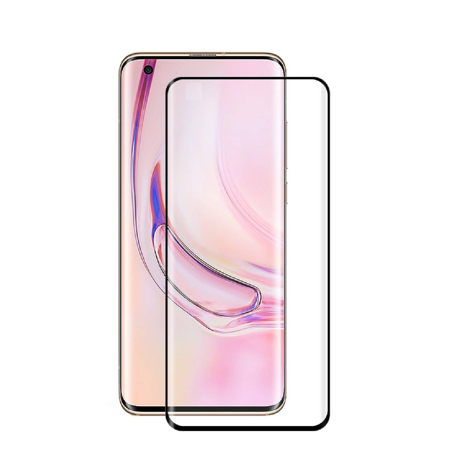 2x 9H Hartglas für Xiaomi Mi 10 Ultra FULL COVER Panzerfolie Displayschutz KLAR SW Panzerglas Schutzglas Schutzfolie