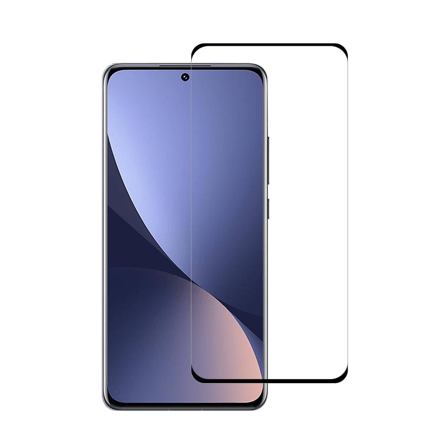 6x 9H Panzerglas für Xiaomi 12 Pro FULL CURVED Displayschutz Schutzglas Panzerfolie Schutzfolie Displayglas Hartglas echtes Tempered Sicherheitsglas