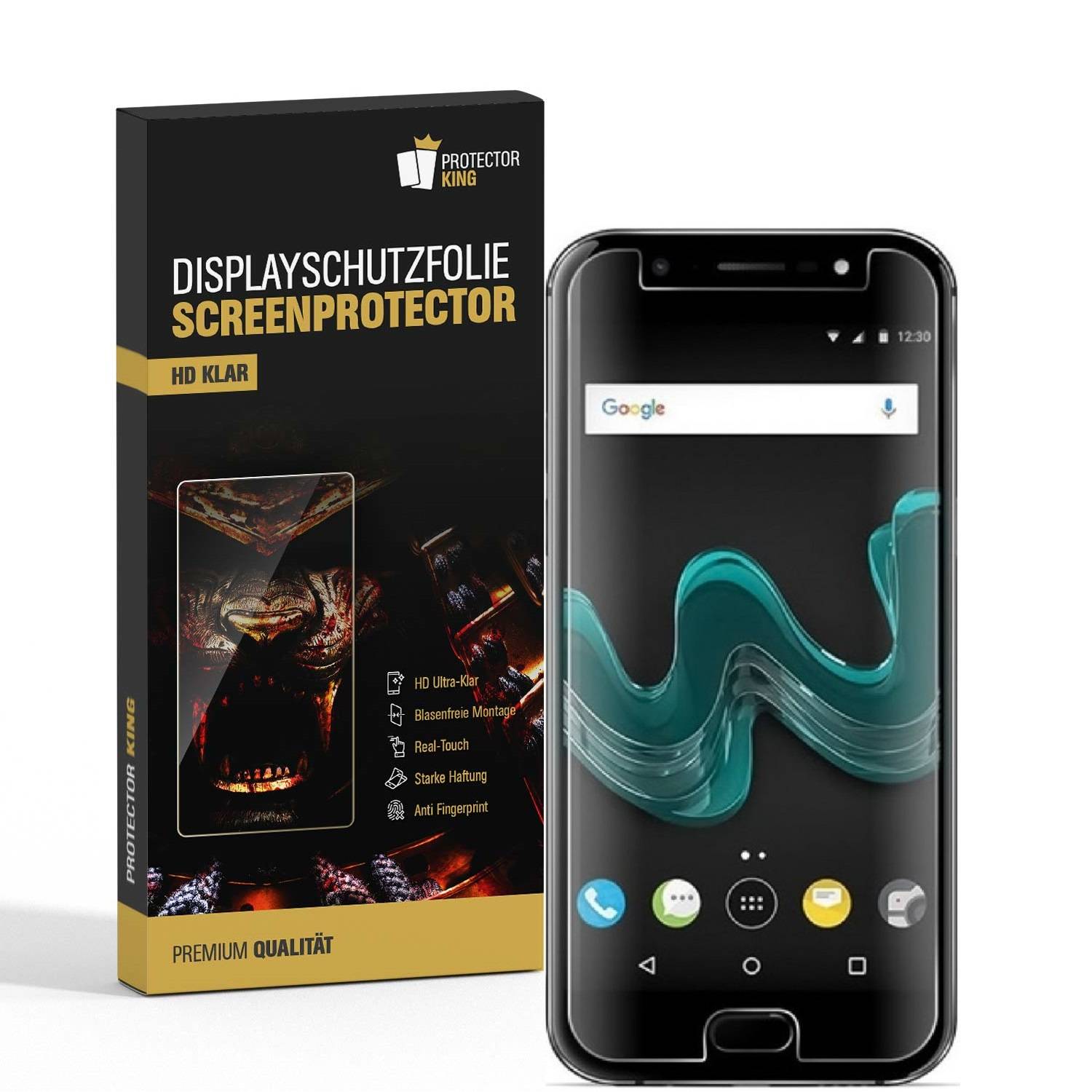 6x Displayschutzfolie für OnePlus 5 Displayfolie Schutzfolie Folie HD ULTRA KLAR
