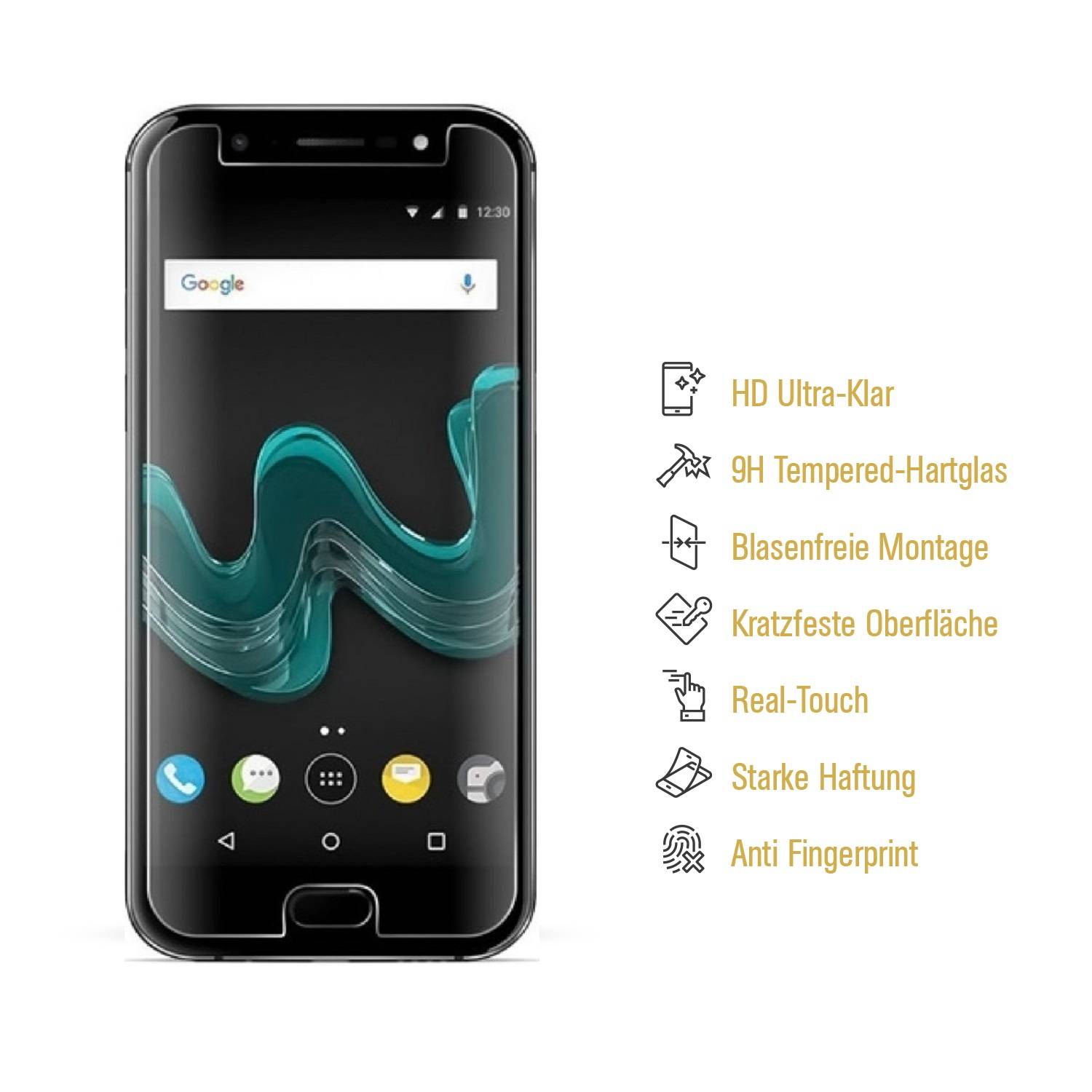 4x 9H Hartglasfolie für OnePlus 5 Panzerfolie Displayschutz KLAR Panzerglas Schutzfolie Schutzglas