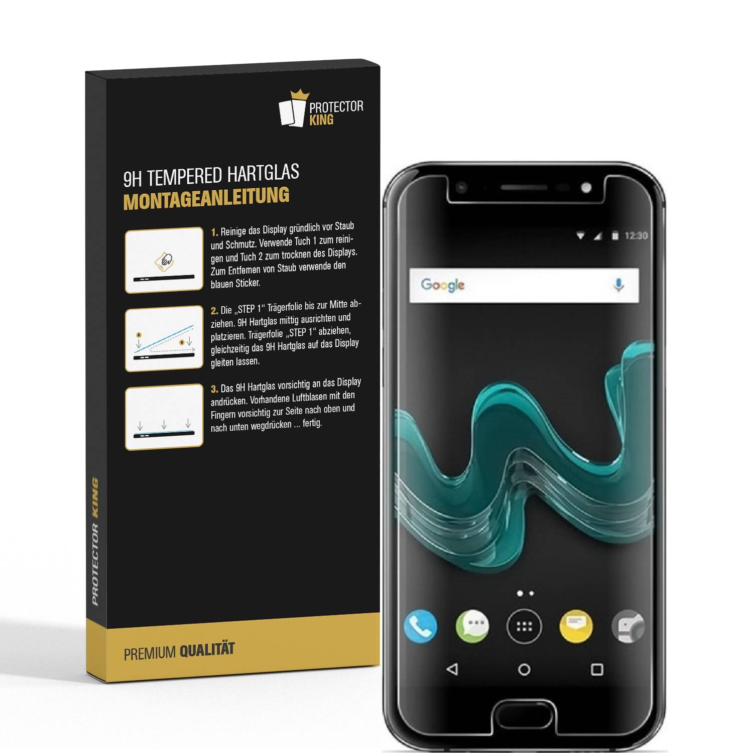 4x 9H Hartglasfolie für OnePlus 5 Panzerfolie Displayschutz KLAR Panzerglas Schutzfolie Schutzglas