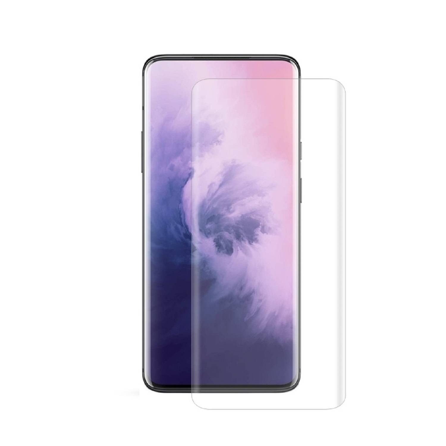4x Panzerfolie für OnePlus 7 Pro FULL COVER Displayfolie Displayschutzfolie KLAR