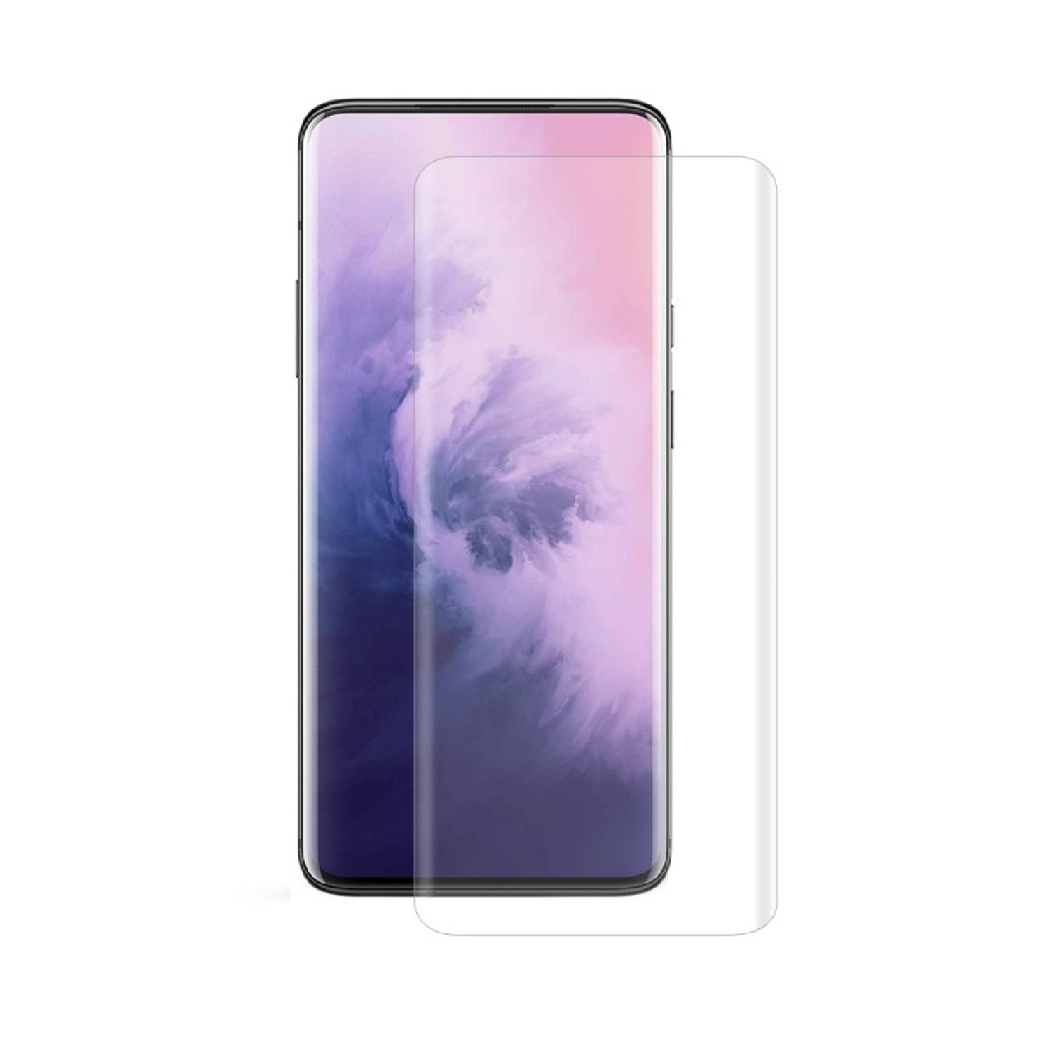 2x Displayfolie für OnePlus 7T Pro FULL COVER Displayschutzfolie HD KLAR