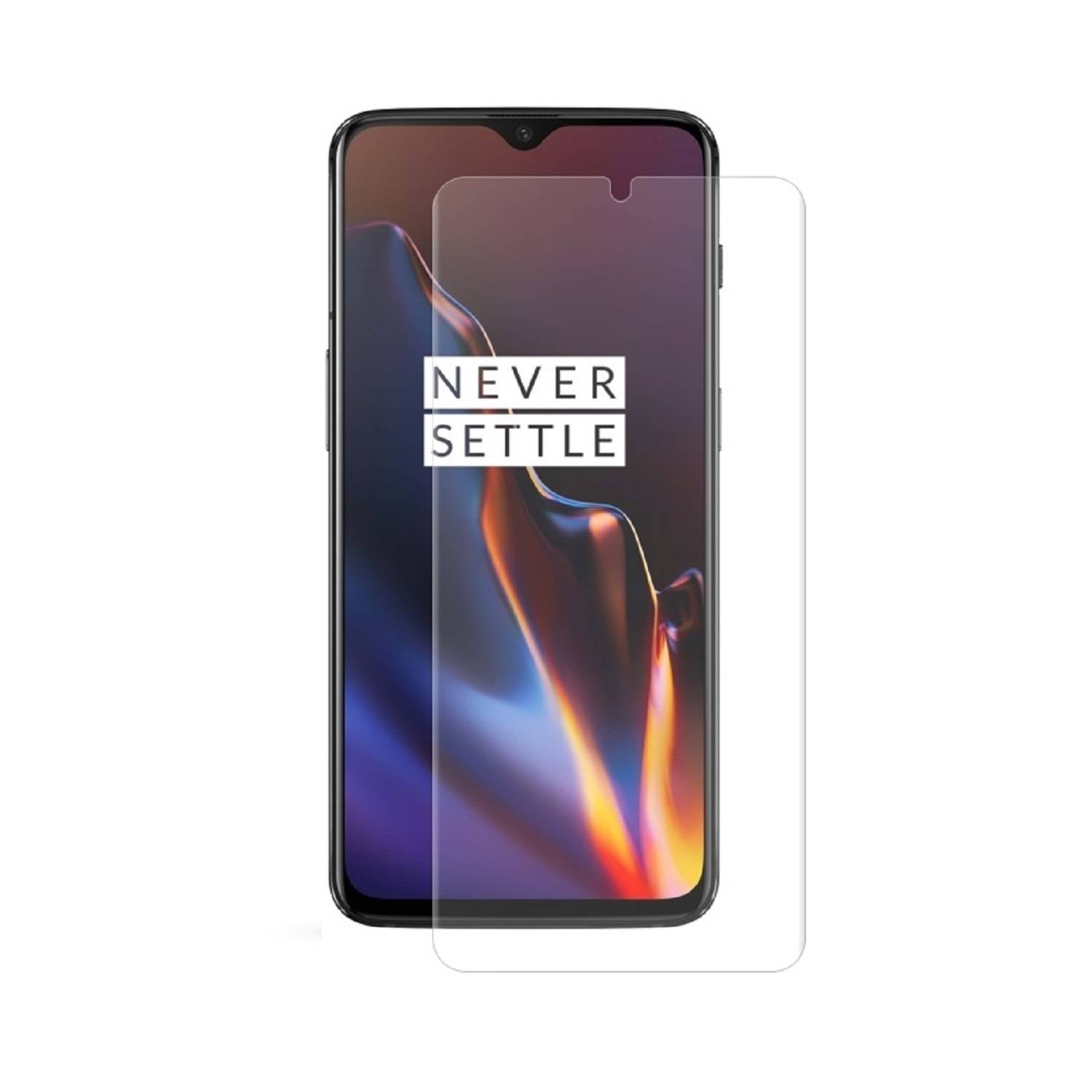 4x Displayfolie für OnePlus 7 FULL COVER Displayschutzfolie ANTI-REFLEX MATT