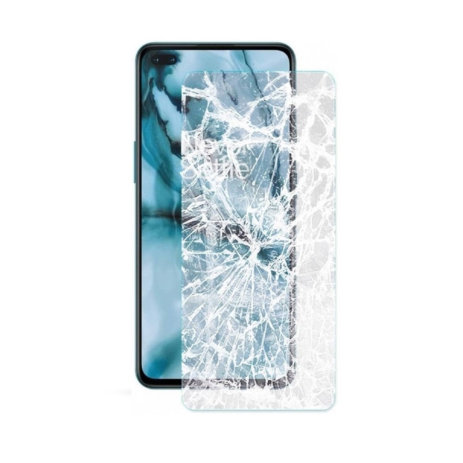 6x Panzerfolie für OnePlus Nord ANTI-SCHOCK Displayschutzfolie HD KLAR