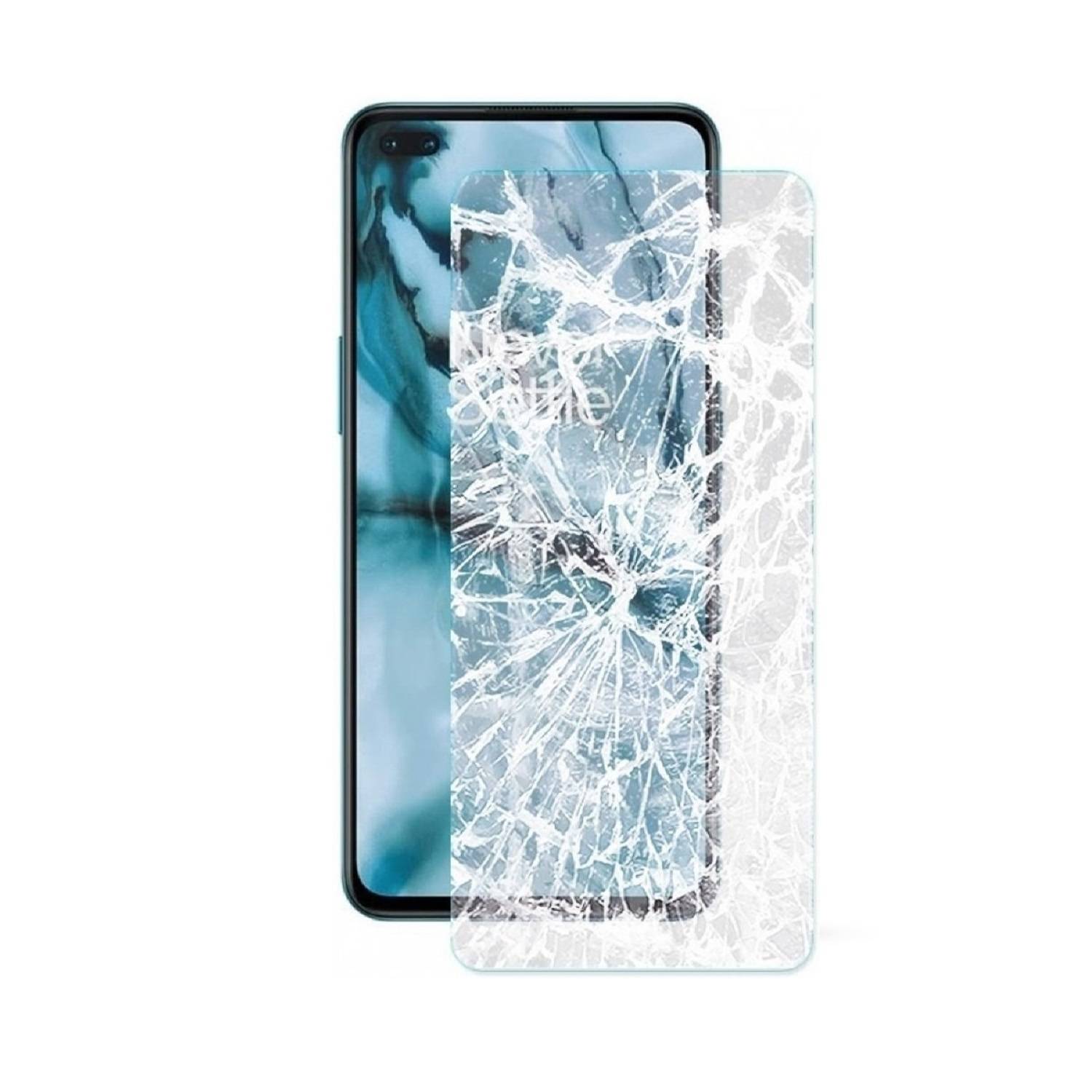 3x Panzerfolie für OnePlus Nord ANTI-SCHOCK ANTI-REFLEX Displayschutzfolie MATT