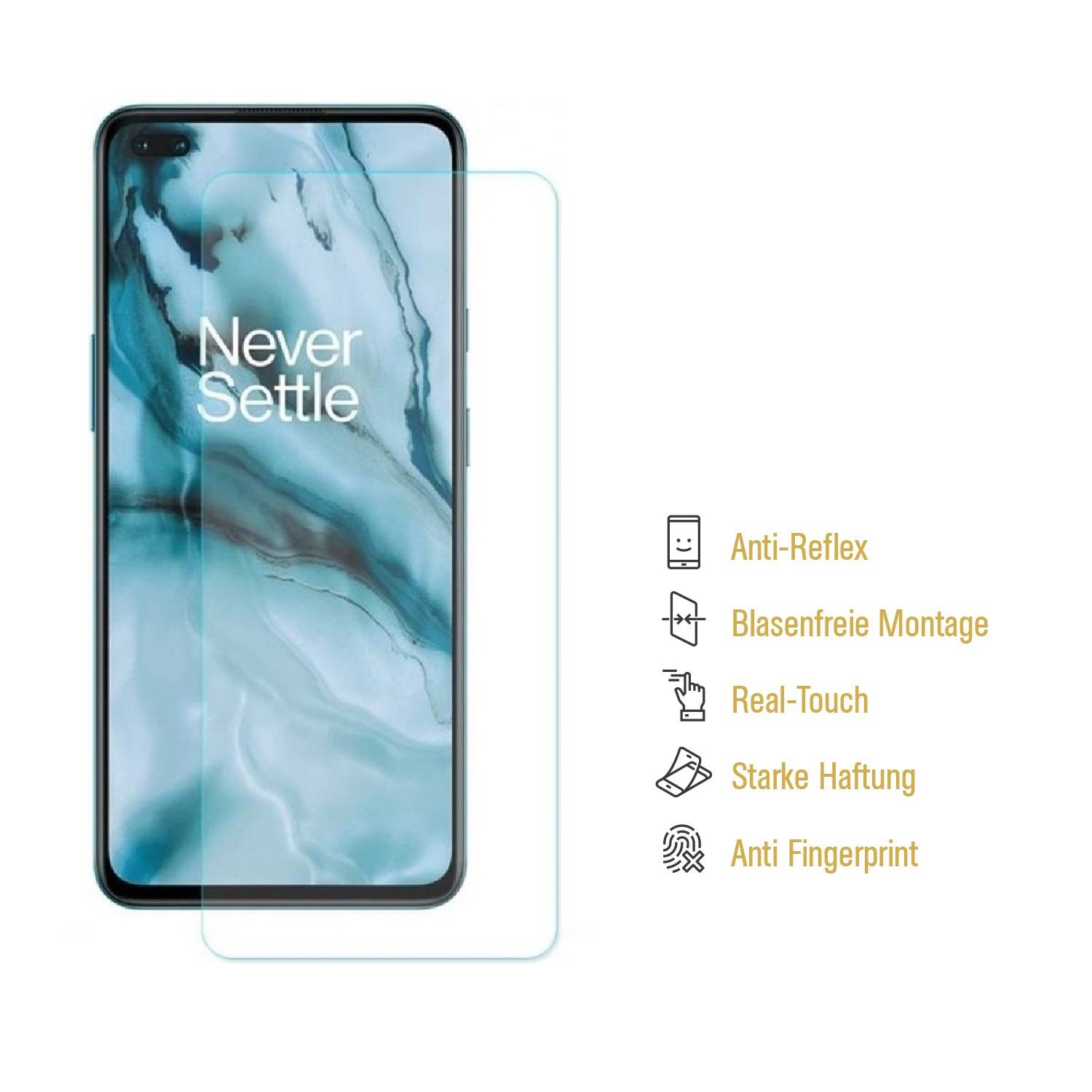 6x Displayschutzfolie für OnePlus Nord ANTI-REFLEX Displayfolie MATT