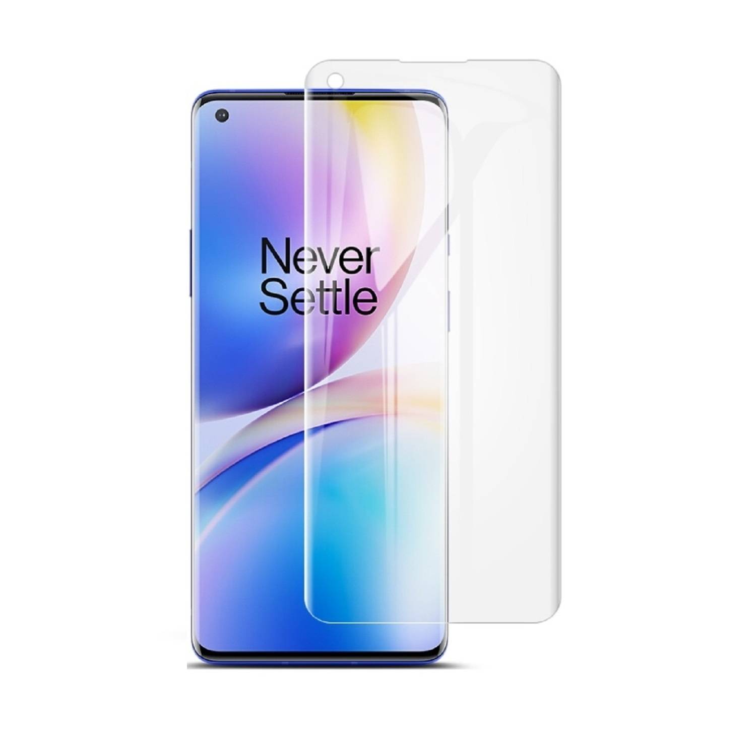 6x Hydropanzerglas für Oneplus 8 Pro HD KLAR FLEXIBLER Displayschutz Schutzglas Hydrogelglas Displayglas Glasfolie Hybridschutzglas