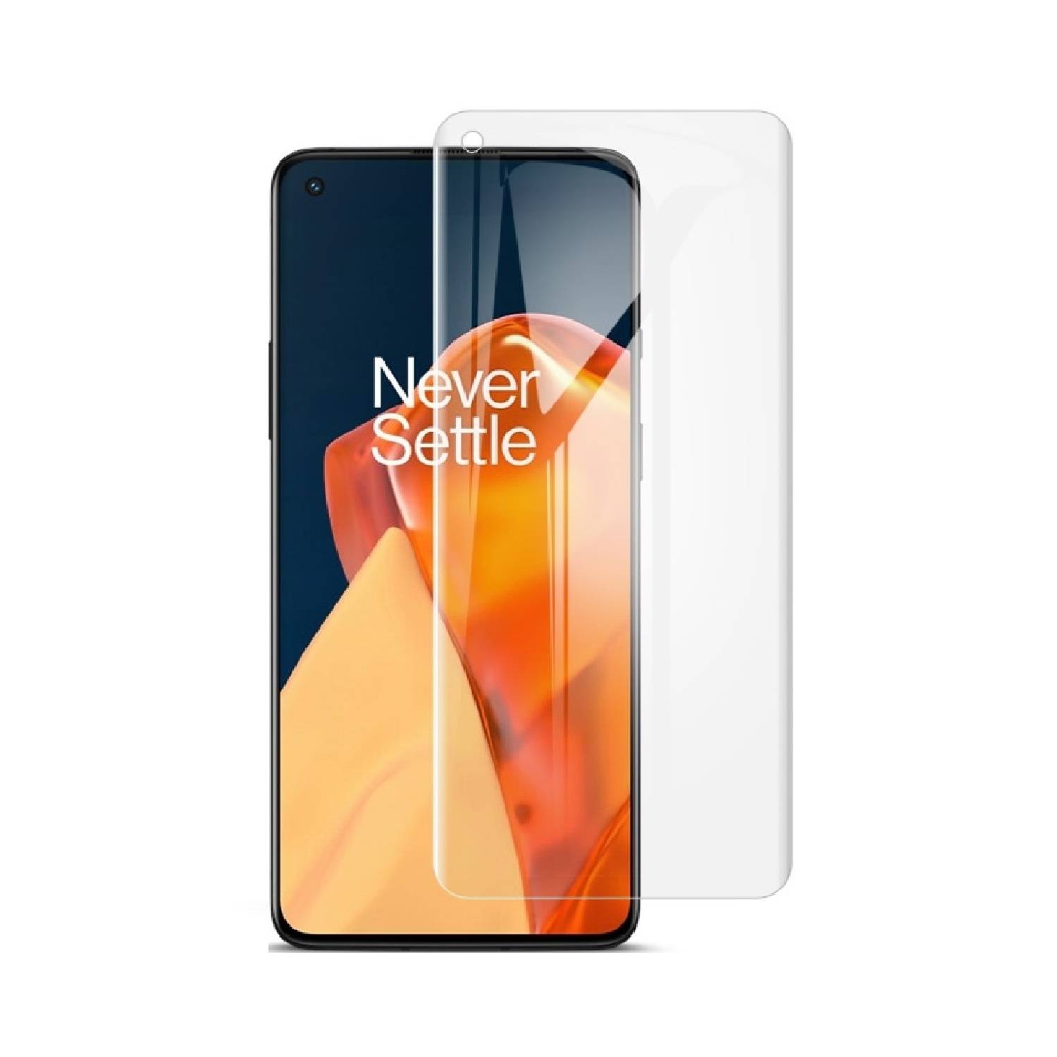 1x Hydrogel-Glass für OnePlus 9 Selbstheilend für Micro Kratzer 3D KLAR Panzerfolie Displayschutz Schutzfolie Screen-Protector