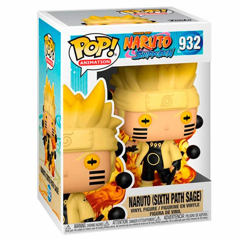 Naruto POP! Animation Vinyl Figur Naruto Six Path Sage 9 cm