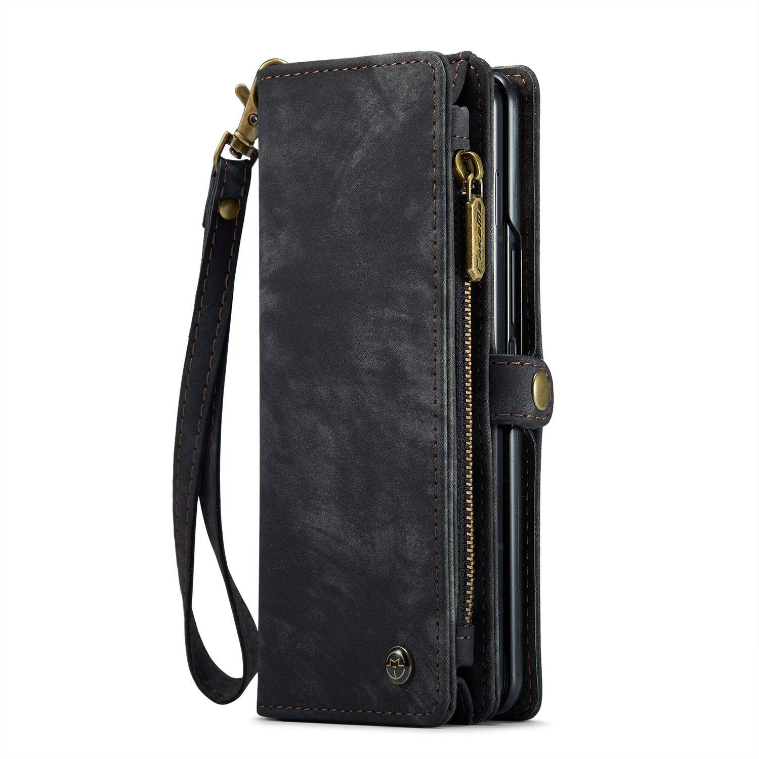 Für Samsung Galaxy Z Fold5 5G CaseMe Handy Tasche Kunstleder Hülle
