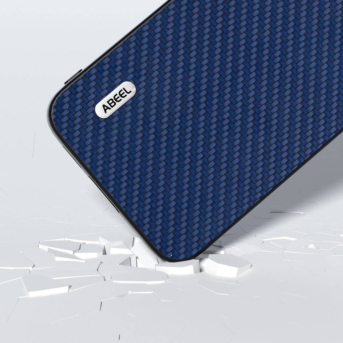 Für Samsung Galaxy S23 FE ABEEL Carbon Textur Schutz Hülle Case Cover