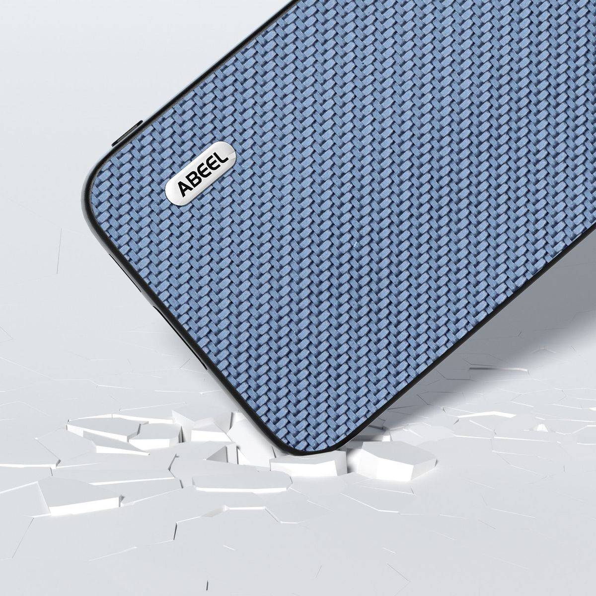 Für Samsung Galaxy S23 FE ABEEL Carbon Textur Schutz Hülle Case Cover